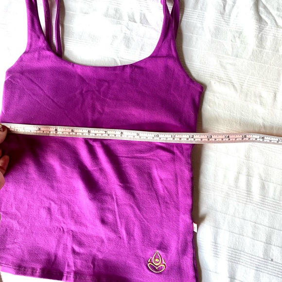 Purple Shakti Activewear Yoga Top - Picture 6 of 7